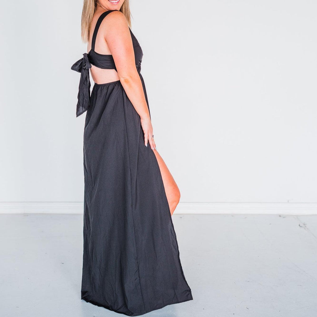 Black Resort Dress - Palmer Preston Boutique